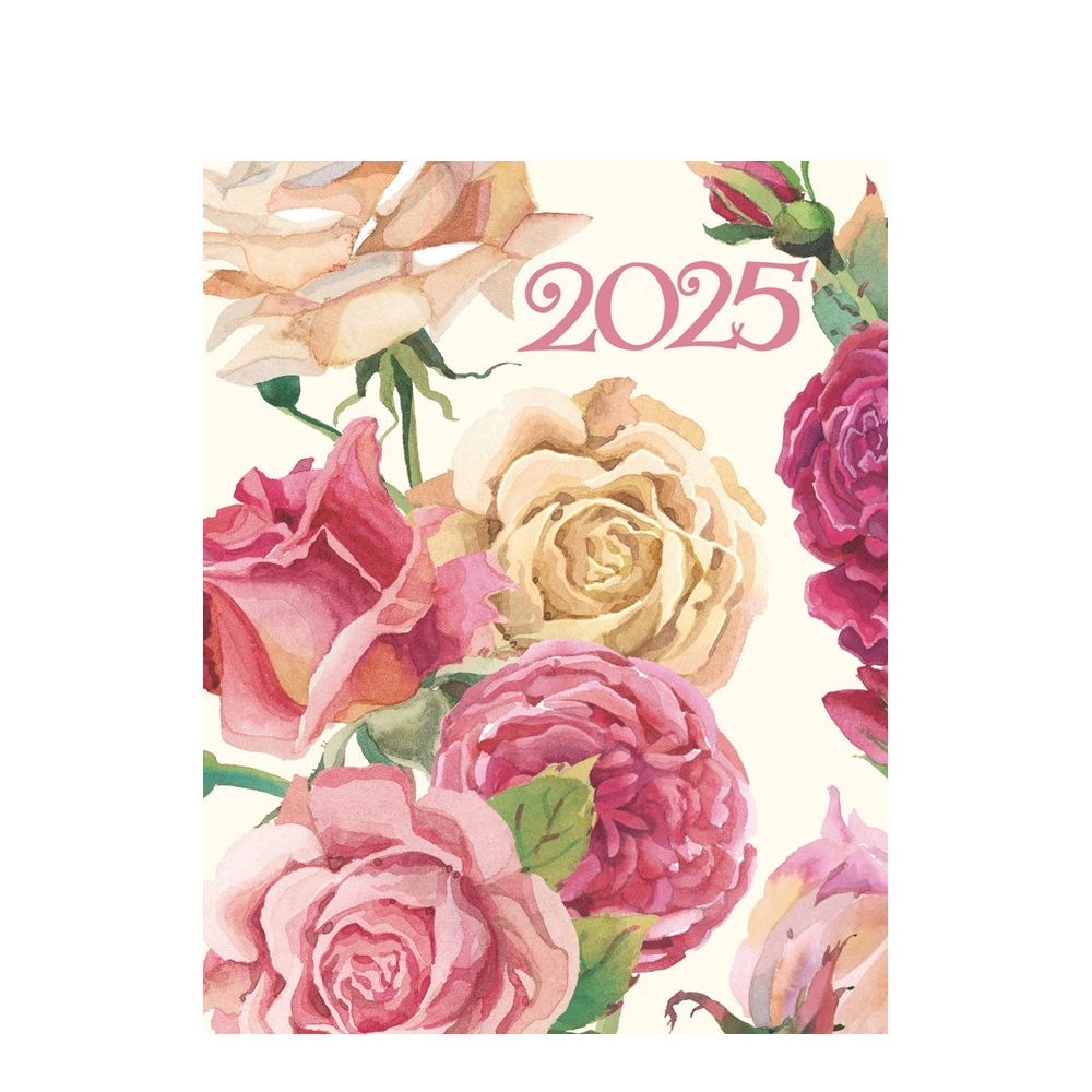 Emma Bridgewater Roses All My Life Diary Two Week to View 2025